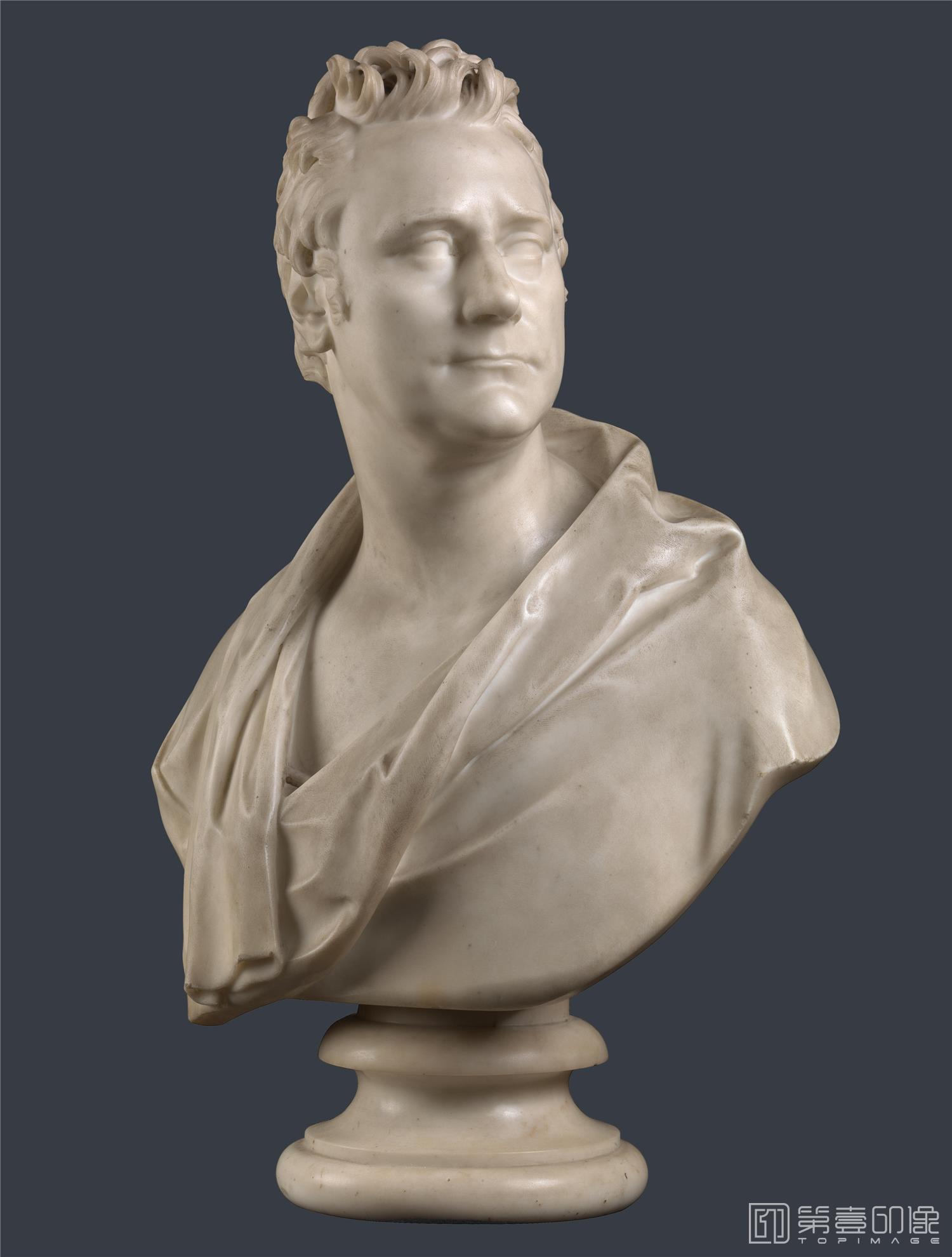 雕塑-大英博物馆藏画-Sir Francis Legatt Chantrey - Charles Long, 1st Baron Farnborough-2155